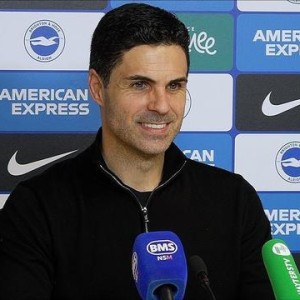 开云-阿尔特塔：赛后谢场时得知曼城丢分，比赛期间没时间关心这个